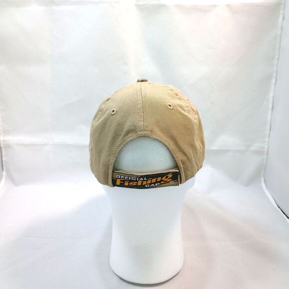 Bass & Beer Camo Snapback Hat Fishing Cap w/Bottle Opener Brim 6 Panel - Picture 4 of 6